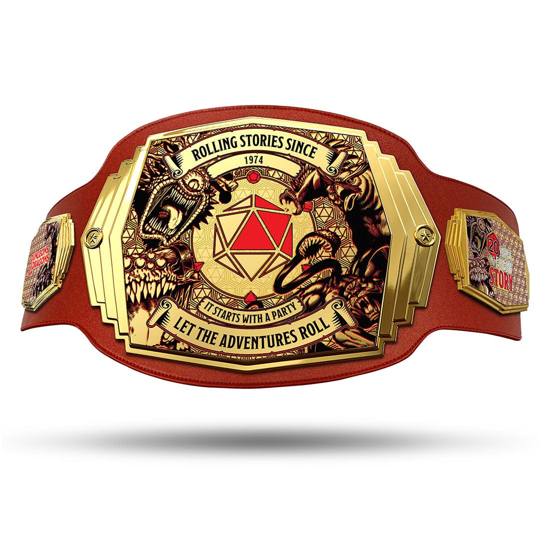 Rolling Stories 6lb D&D Campaign Completion Championship Title Belt - Image 22