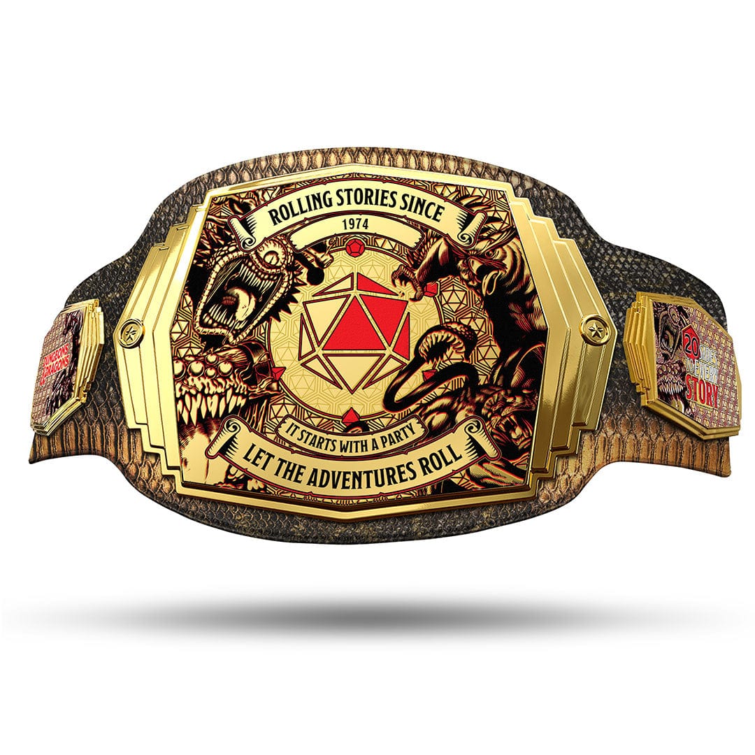 Rolling Stories 6lb D&D Campaign Completion Championship Title Belt - Image 23