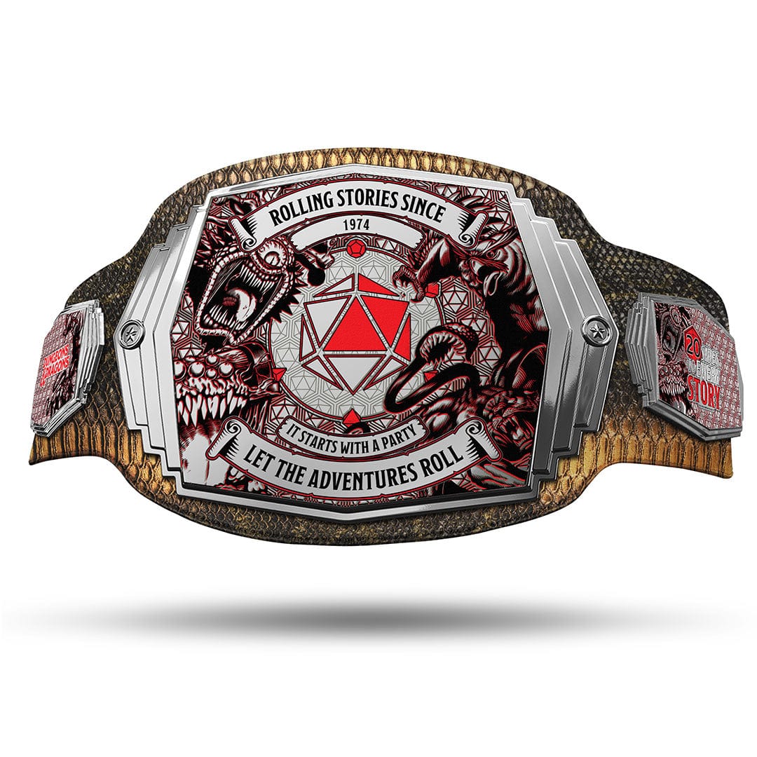 Rolling Stories 6lb D&D Campaign Completion Championship Title Belt - Image 39