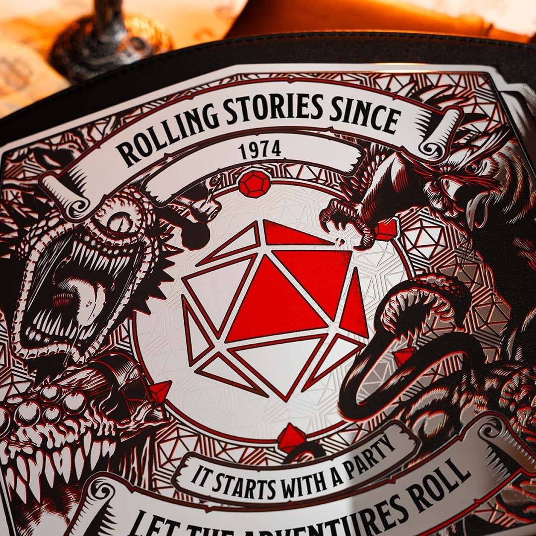 Rolling Stories 6lb D&D Campaign Completion Championship Title Belt - Image 4