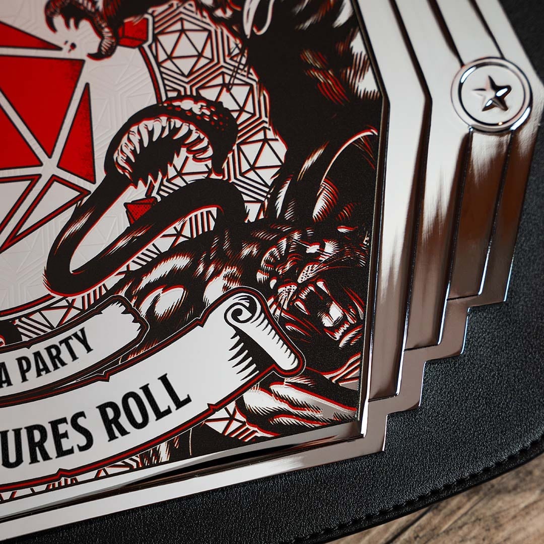 Rolling Stories 6lb D&D Campaign Completion Championship Title Belt - Image 5