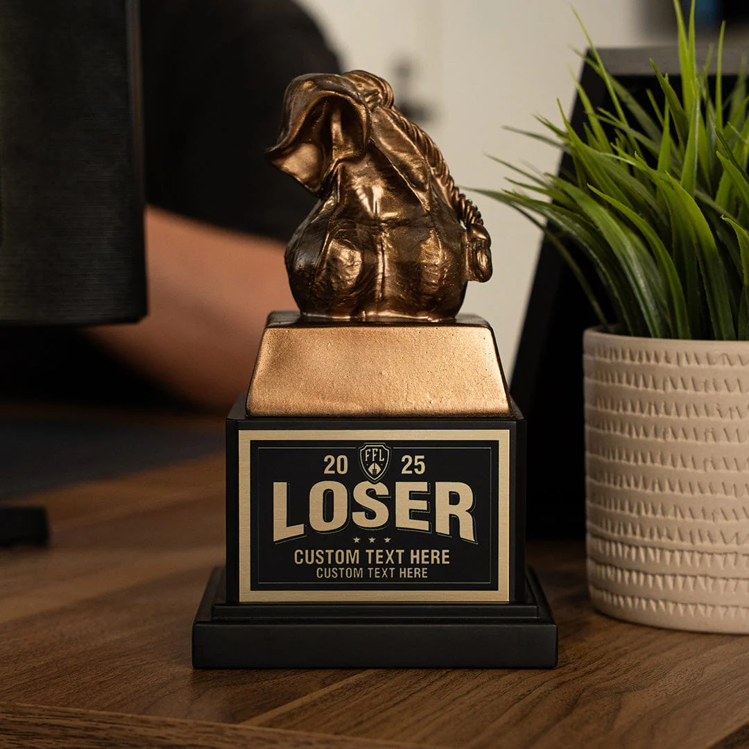 Sacko Fantasy Football Loser Mini Base Trophy - Image 3
