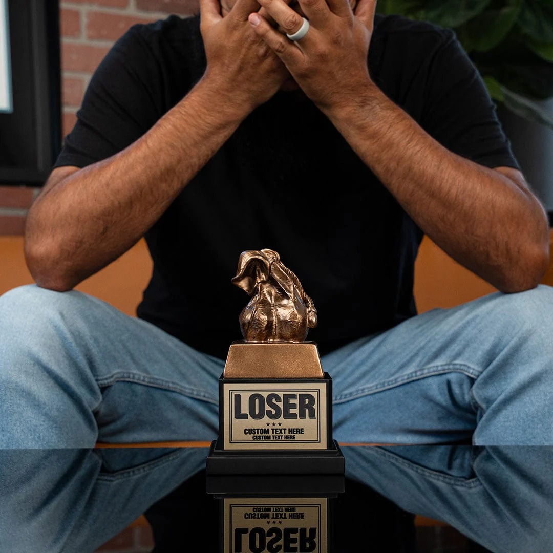 Sacko Fantasy Football Loser Mini Base Trophy - Image 4