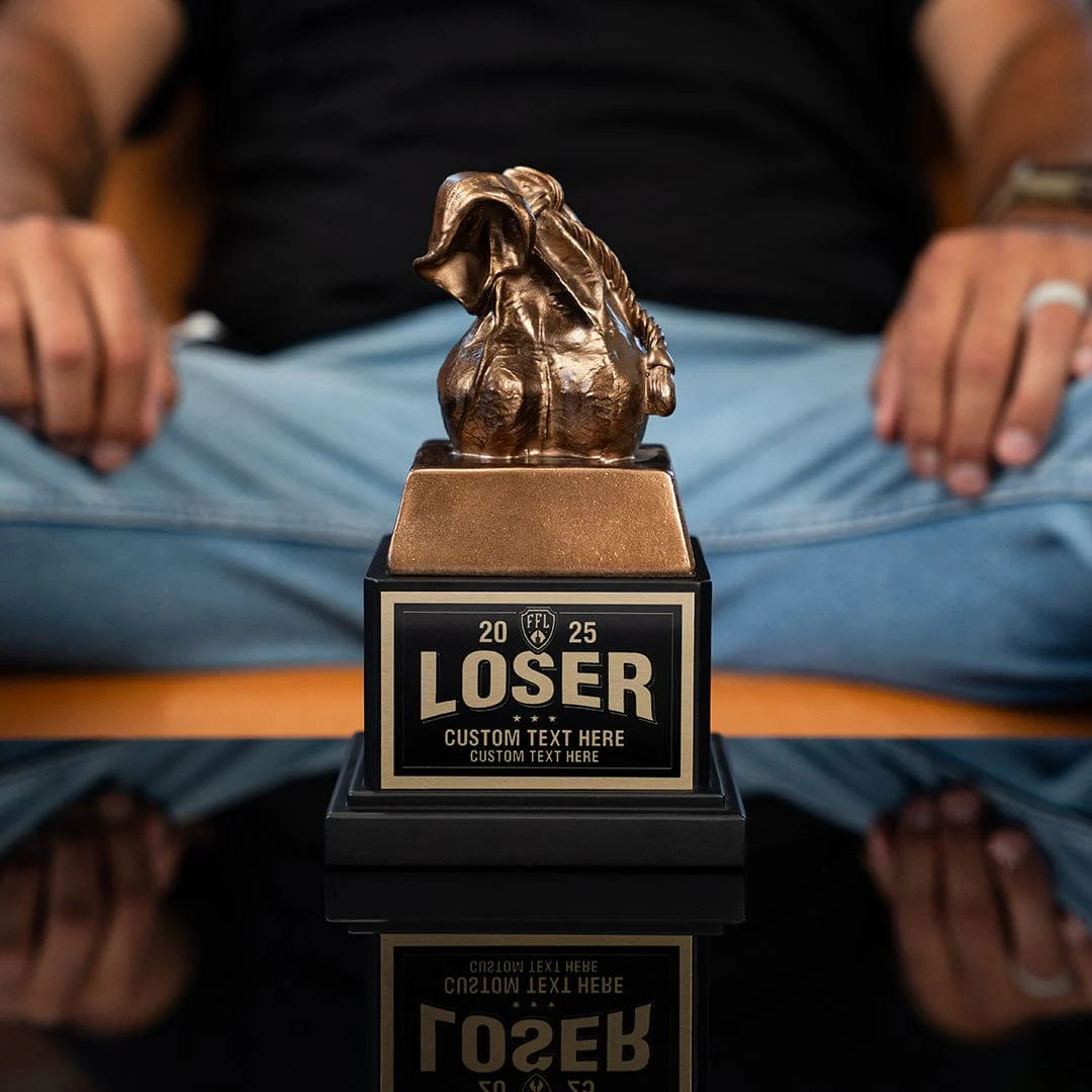 Sacko Fantasy Football Loser Mini Base Trophy - Image 6