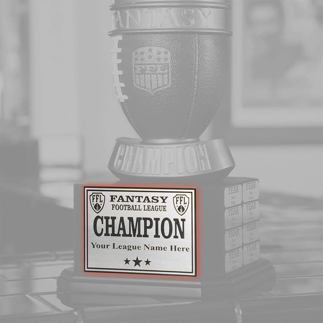 Square Base League Plate - Silver - Image 4