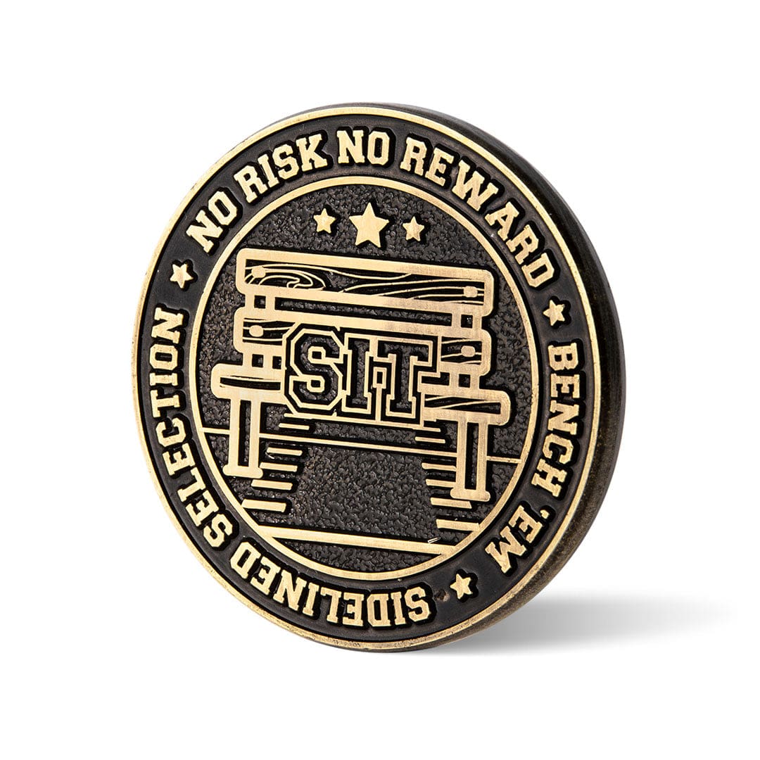 Start + Sit Fantasy Football Metal Coin - Image 4