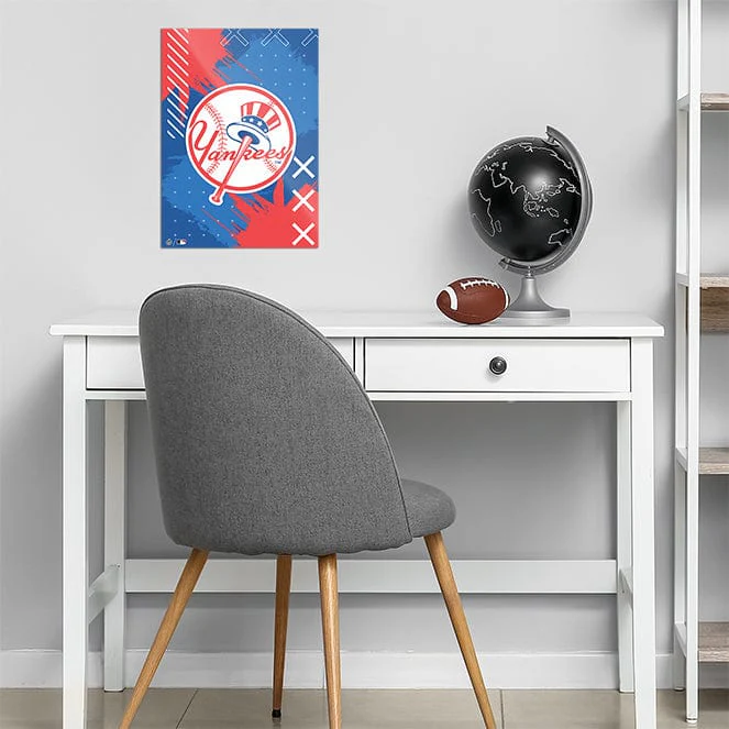 New York Yankees Stitch Logo - Metal Wall Art - Image 4