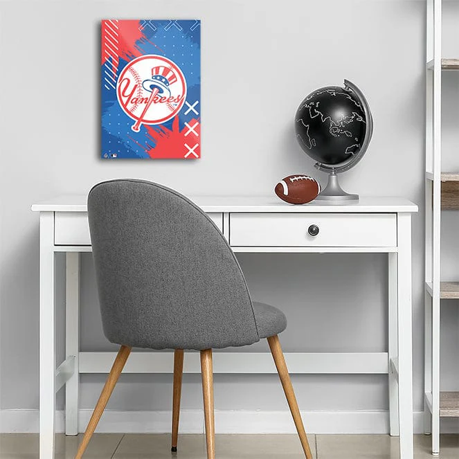 New York Yankees Stitch Logo - Metal Wall Art - Image 5