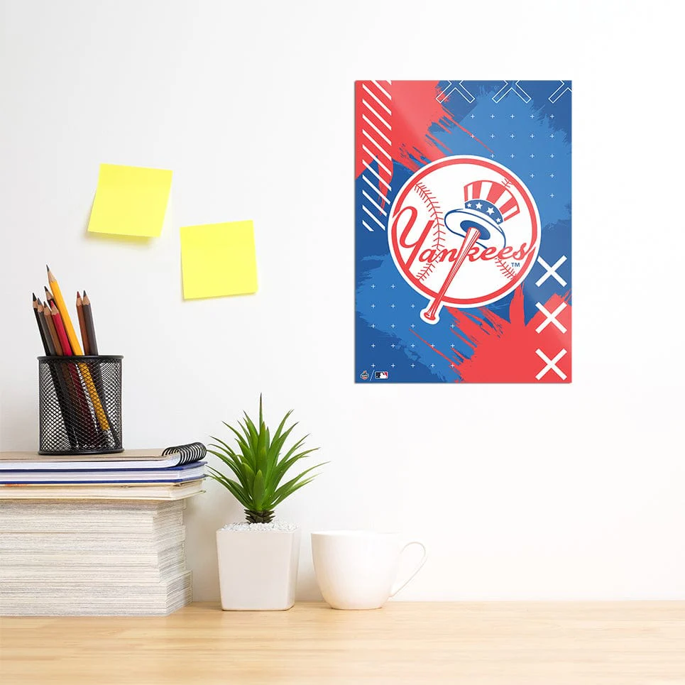 New York Yankees Stitch Logo - Metal Wall Art - Image 7