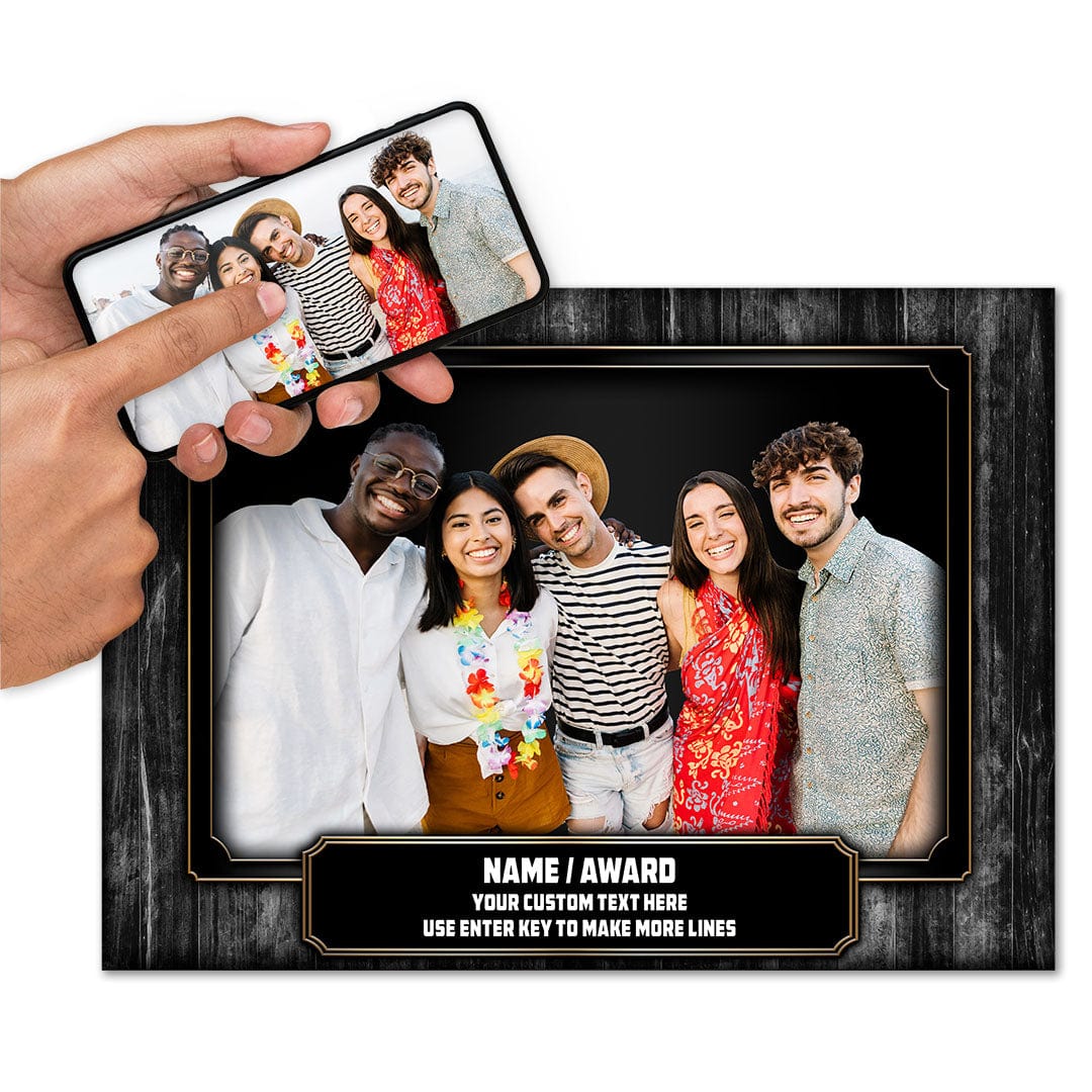 Team Photo / Sponsorship Plaque - Metal Wall Plaque - Image 3
