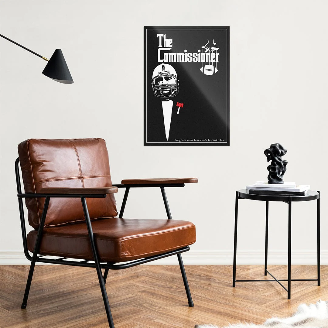 The Commissioner Poster - Metal Wall Art - Image 3