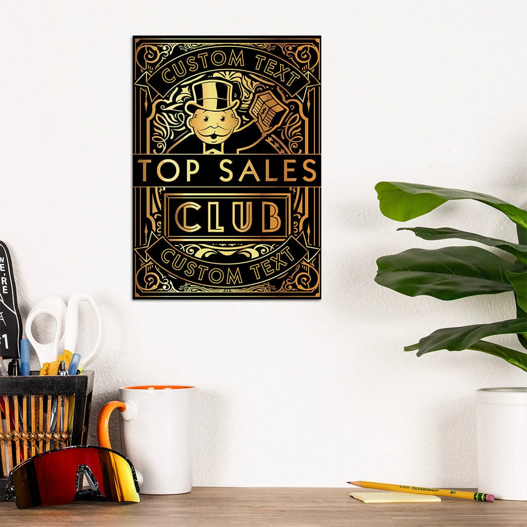 Top Sales Club - Monopoly Metal Wall Art - Image 7