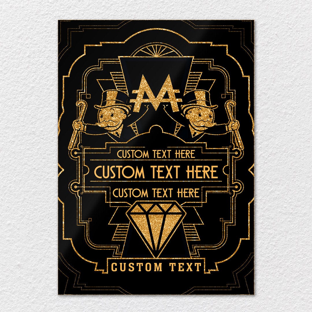 Ultimate Custom Achievement - Monopoly Metal Wall Art - Image 6