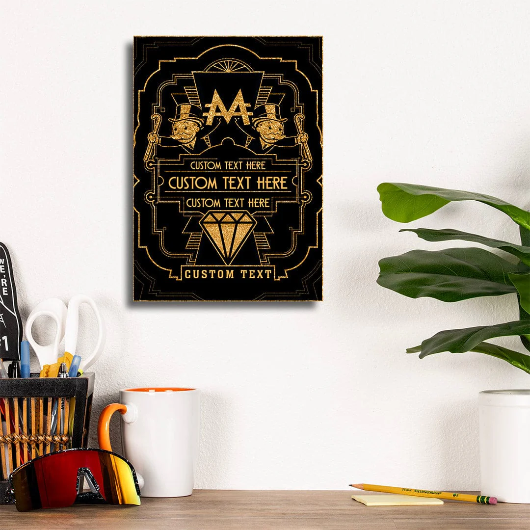 Ultimate Custom Achievement - Monopoly Metal Wall Art - Image 8