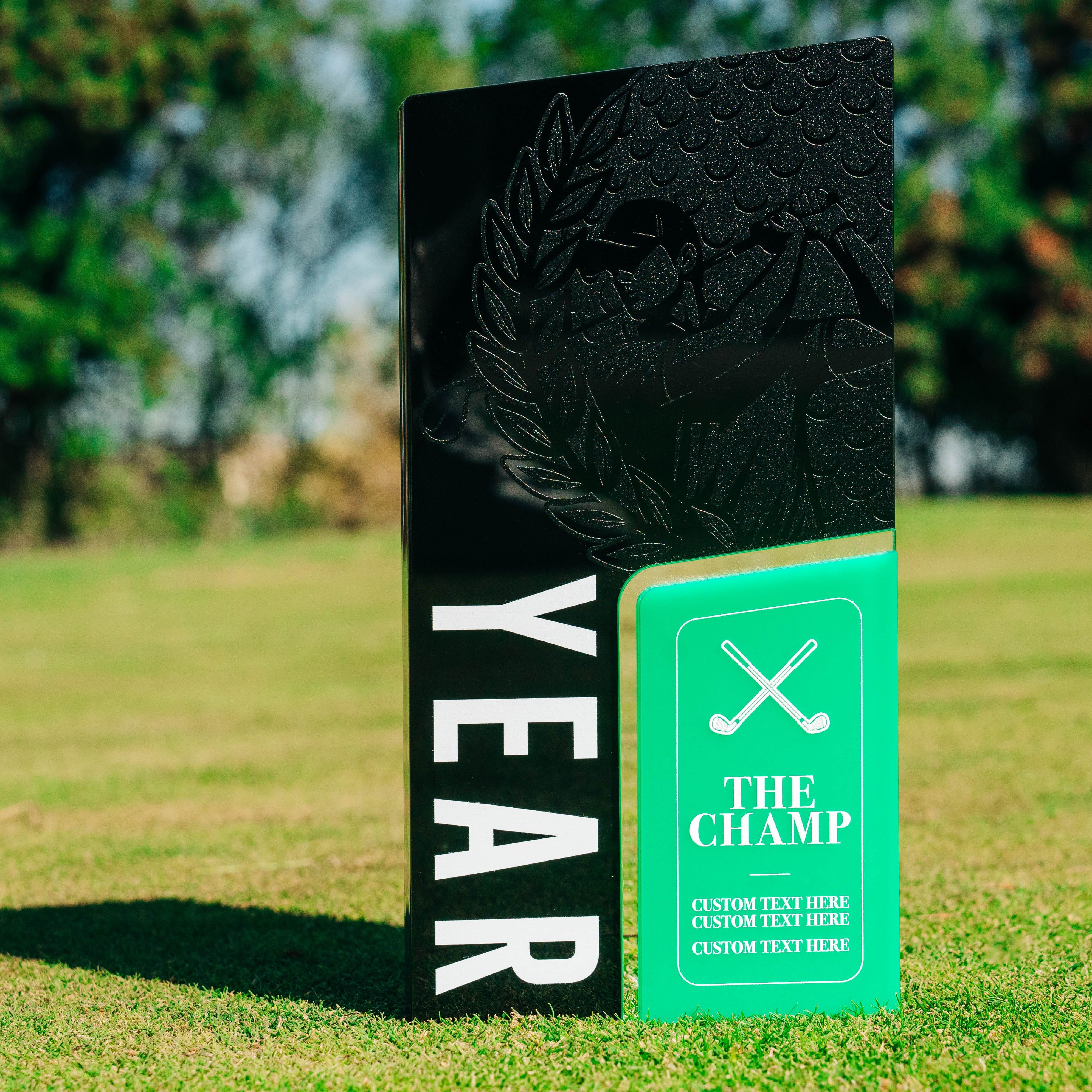 Ultimate Golf Acrylic Award - Image 4