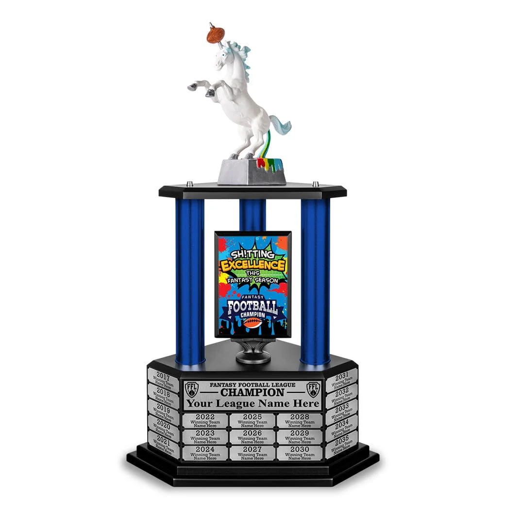 26"-36" Unismack, the Unicorn Fantasy Football Trophy - Image 10