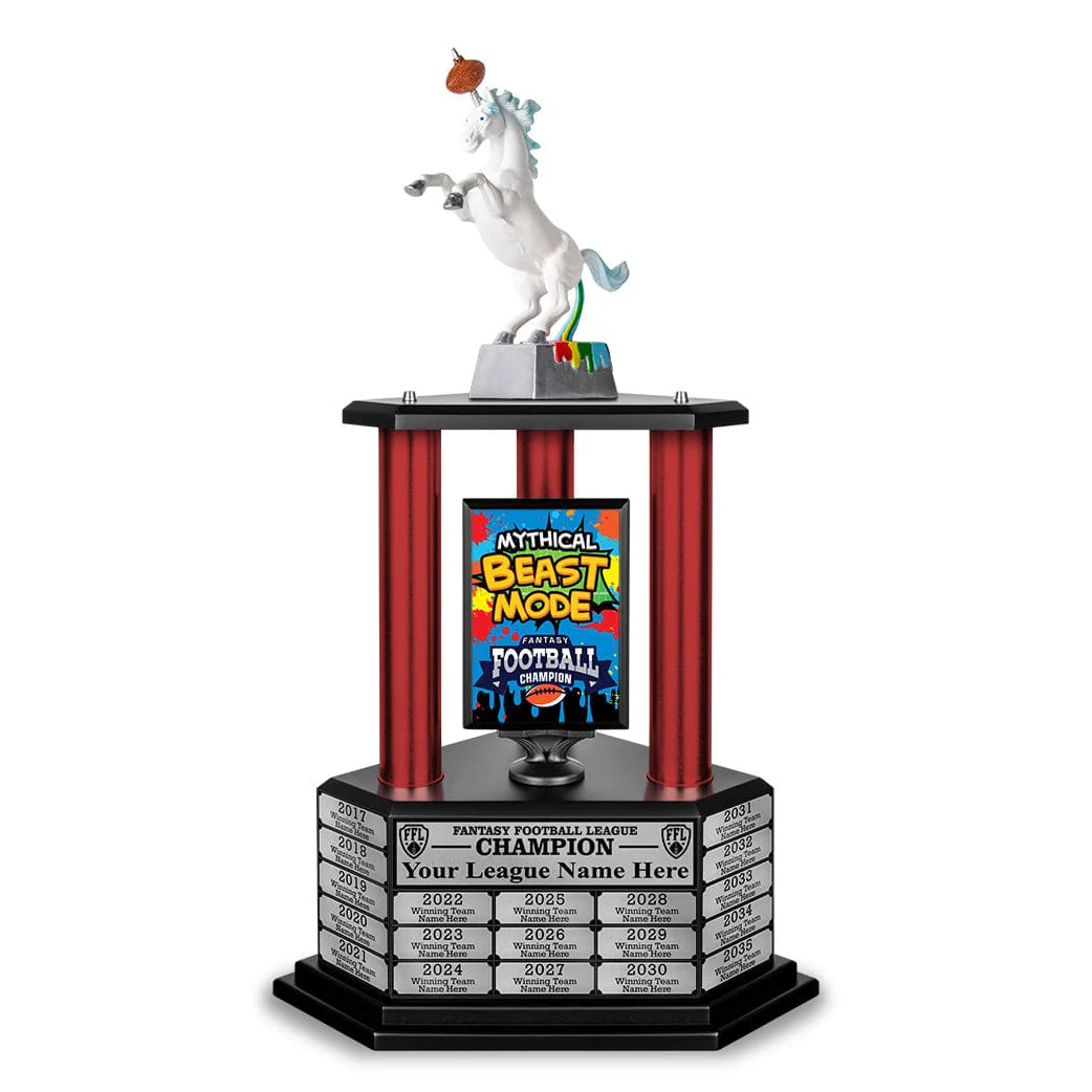 26"-36" Unismack, the Unicorn Fantasy Football Trophy - Image 14