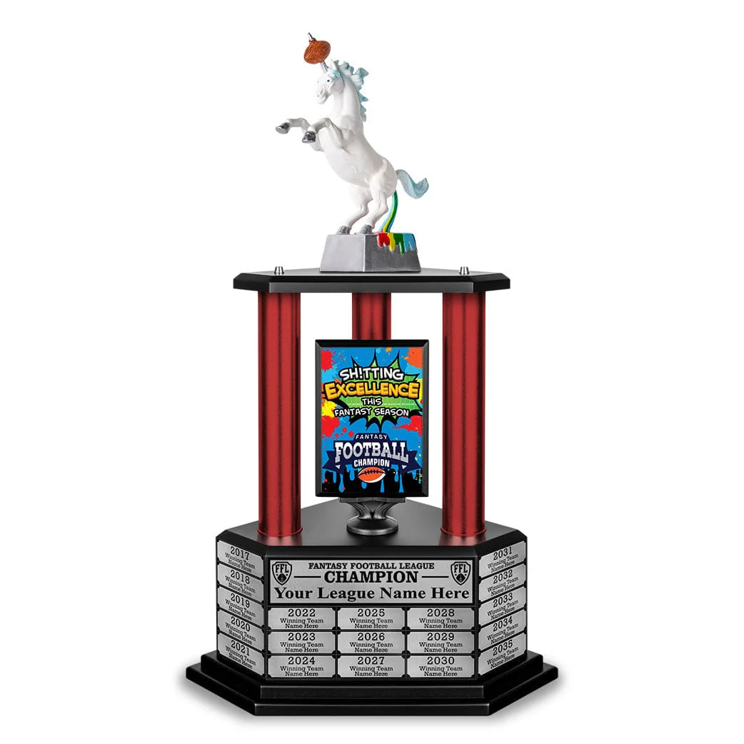 26"-36" Unismack, the Unicorn Fantasy Football Trophy - Image 16