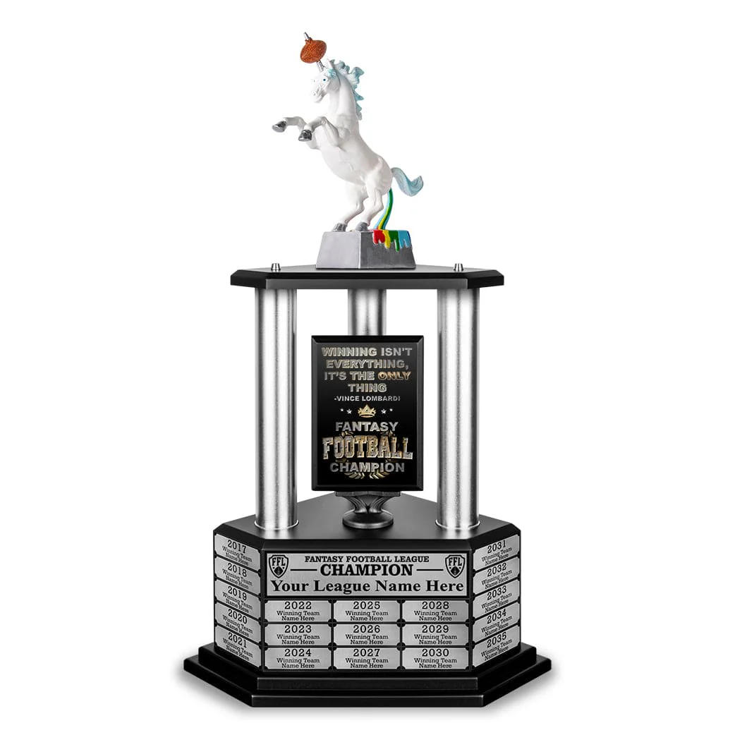 26"-36" Unismack, the Unicorn Fantasy Football Trophy - Image 21