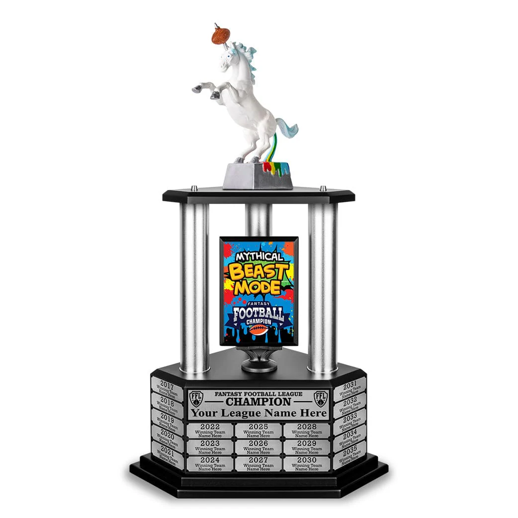 26"-36" Unismack, the Unicorn Fantasy Football Trophy - Image 22