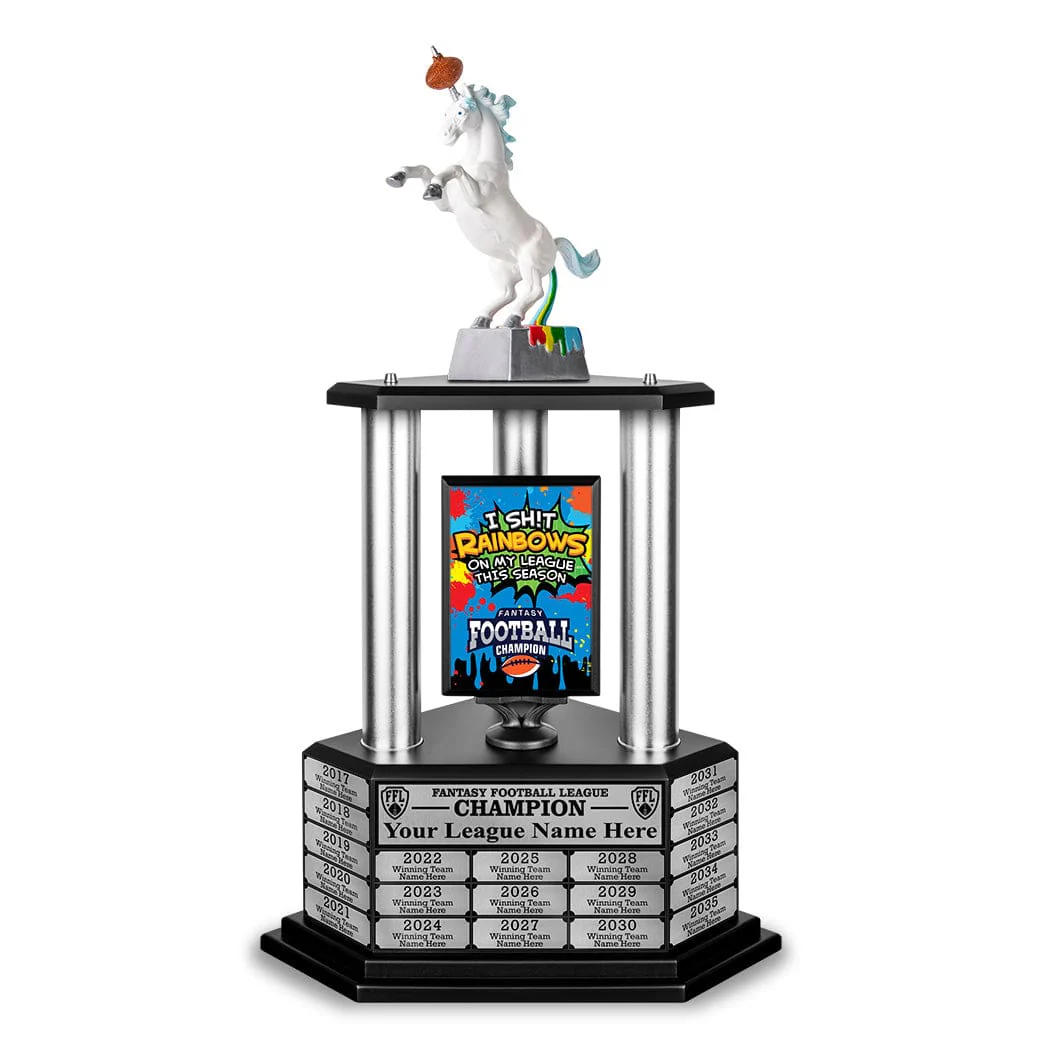 26"-36" Unismack, the Unicorn Fantasy Football Trophy - Image 23