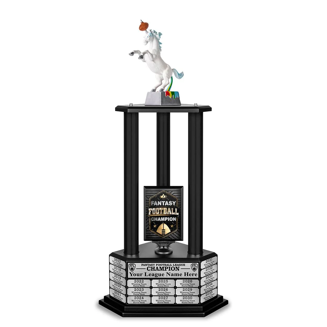 26"-36" Unismack, the Unicorn Fantasy Football Trophy - Image 28