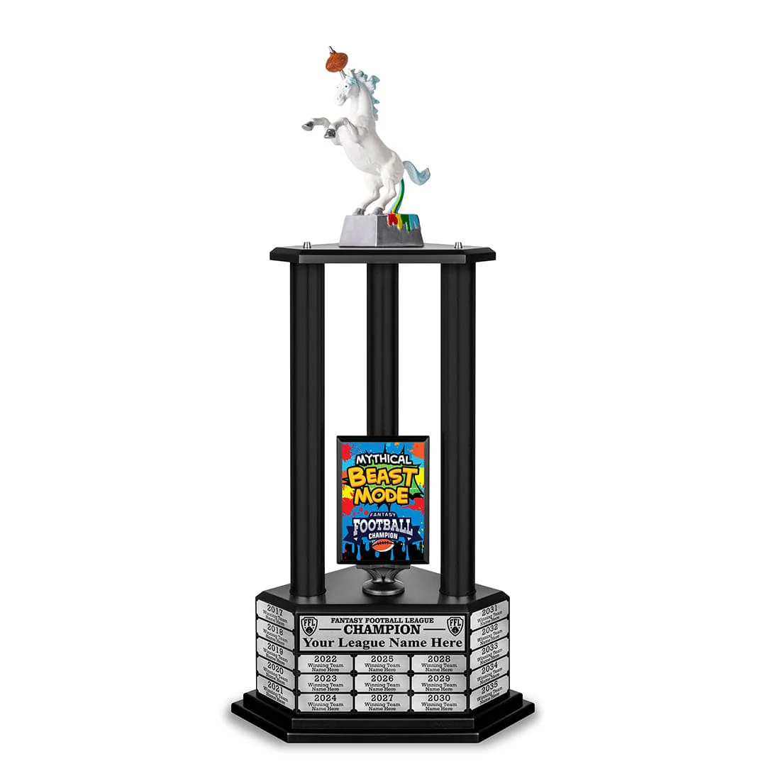 26"-36" Unismack, the Unicorn Fantasy Football Trophy - Image 30