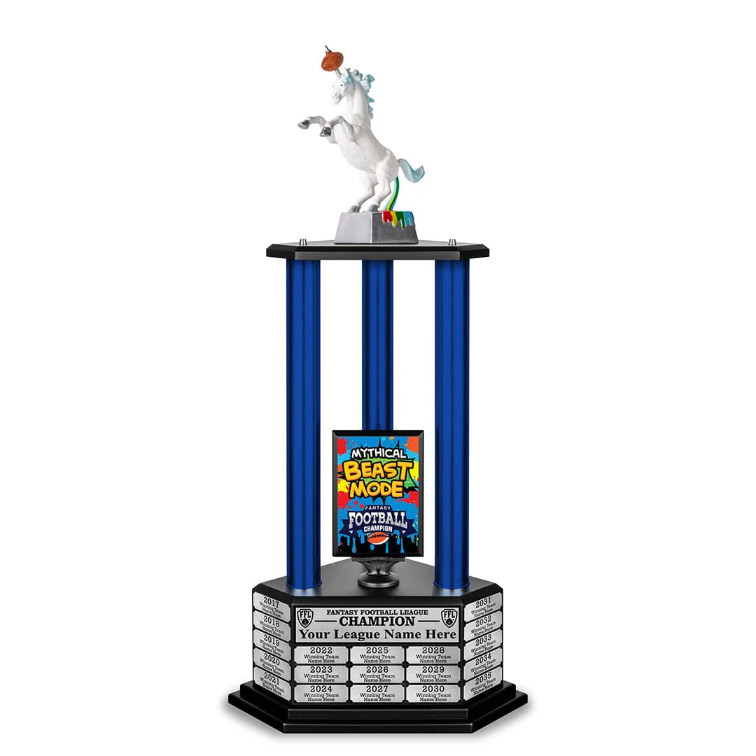 26"-36" Unismack, the Unicorn Fantasy Football Trophy - Image 31