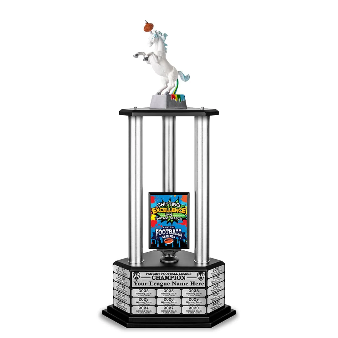 26"-36" Unismack, the Unicorn Fantasy Football Trophy - Image 33