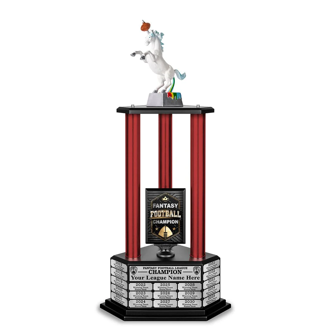 26"-36" Unismack, the Unicorn Fantasy Football Trophy - Image 34