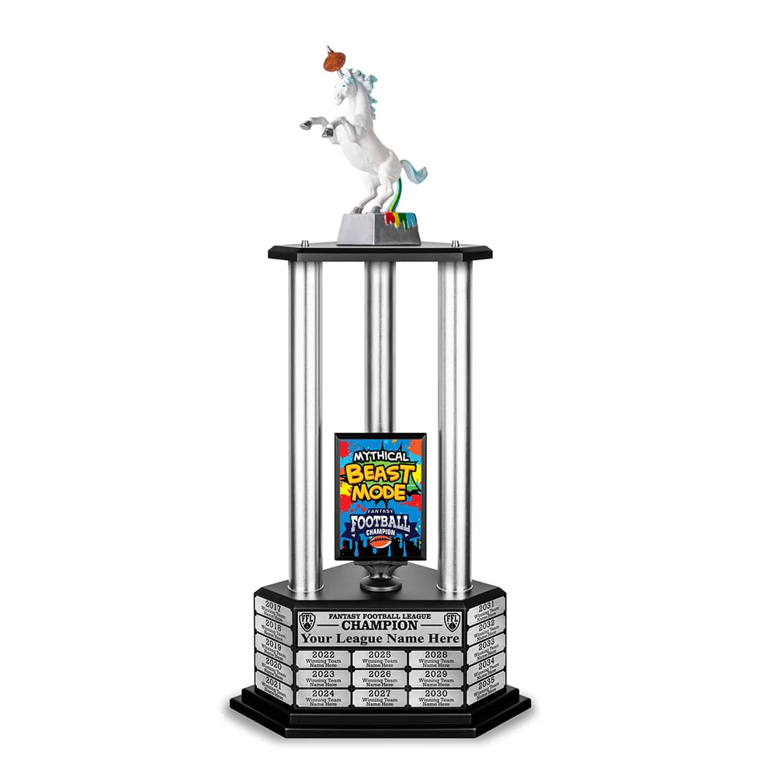 26"-36" Unismack, the Unicorn Fantasy Football Trophy - Image 35