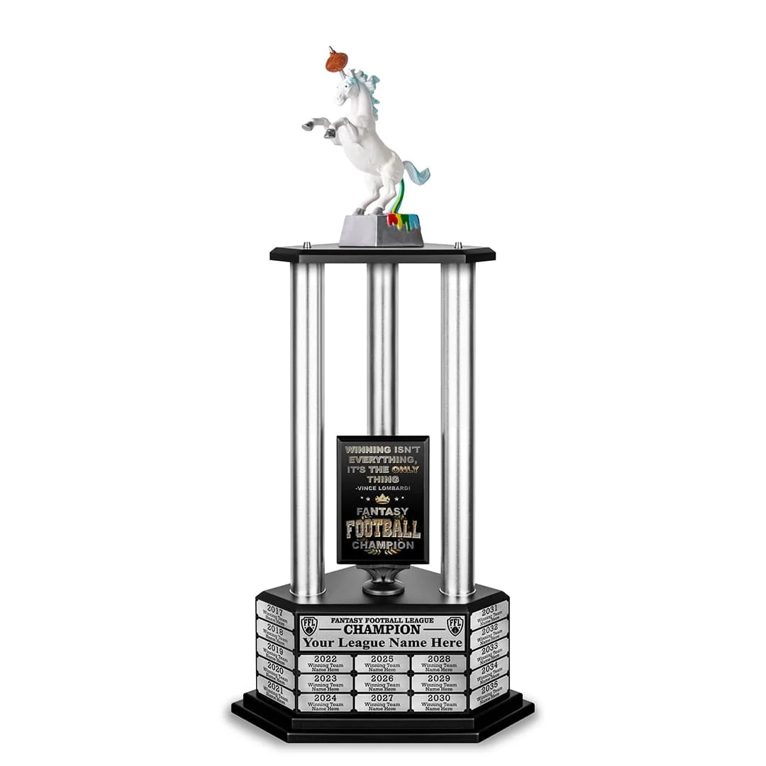 26"-36" Unismack, the Unicorn Fantasy Football Trophy - Image 38