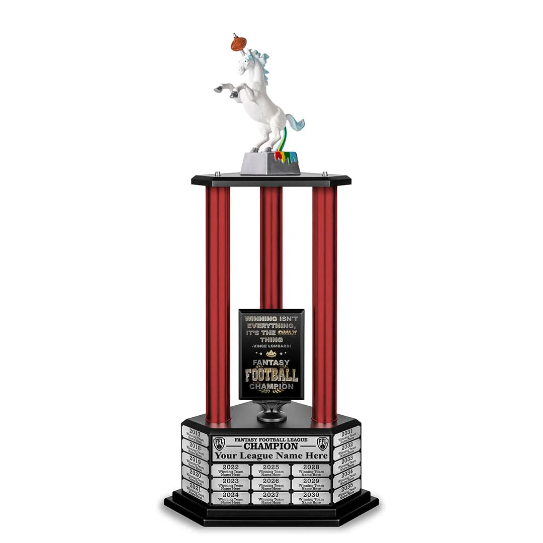 26"-36" Unismack, the Unicorn Fantasy Football Trophy - Image 41