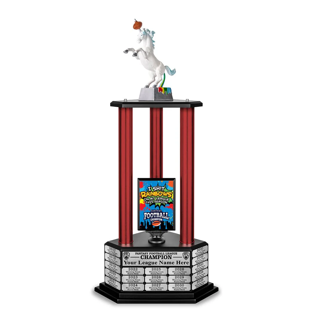 26"-36" Unismack, the Unicorn Fantasy Football Trophy - Image 43