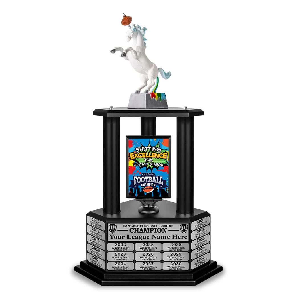 26"-36" Unismack, the Unicorn Fantasy Football Trophy - Image 6