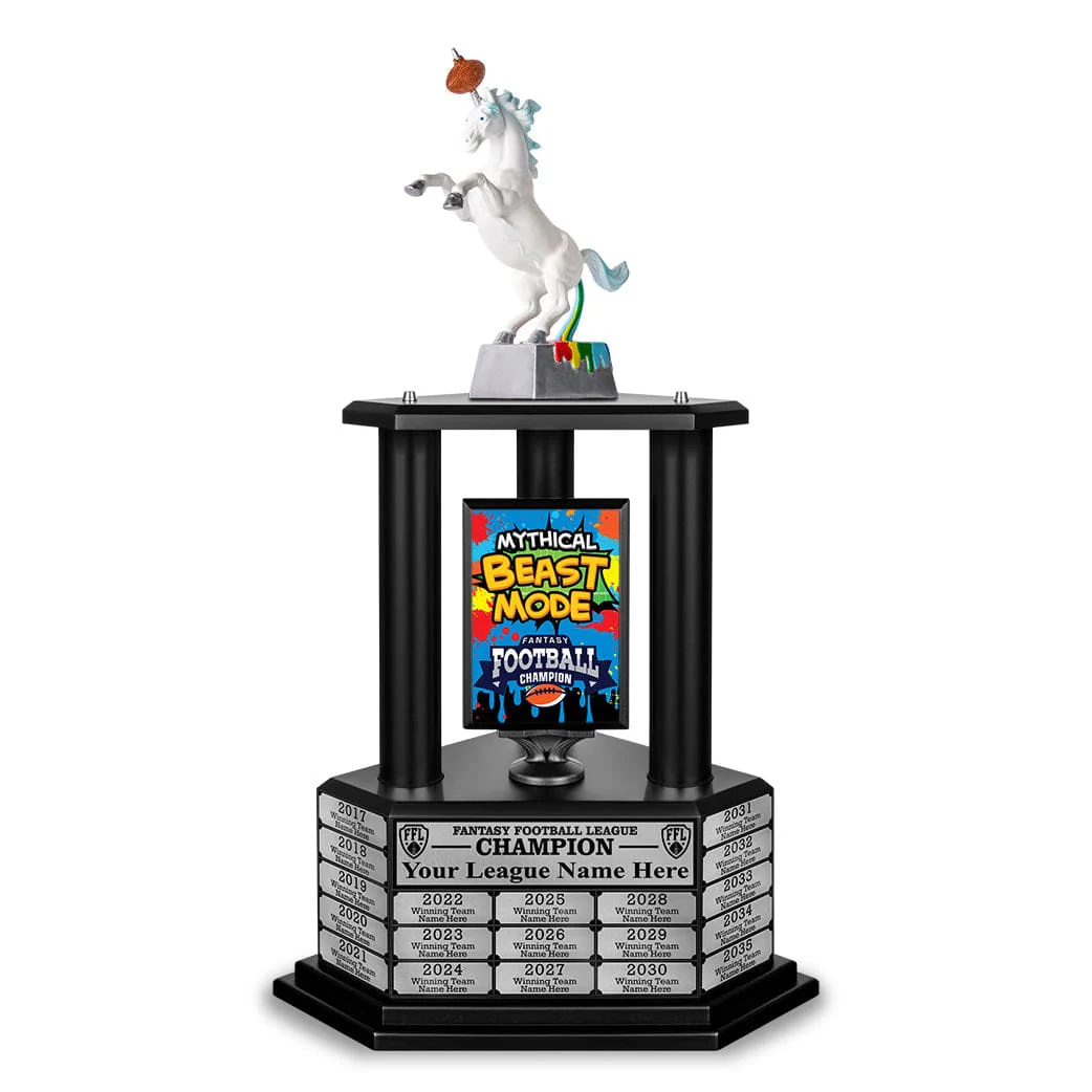 26"-36" Unismack, the Unicorn Fantasy Football Trophy - Image 7