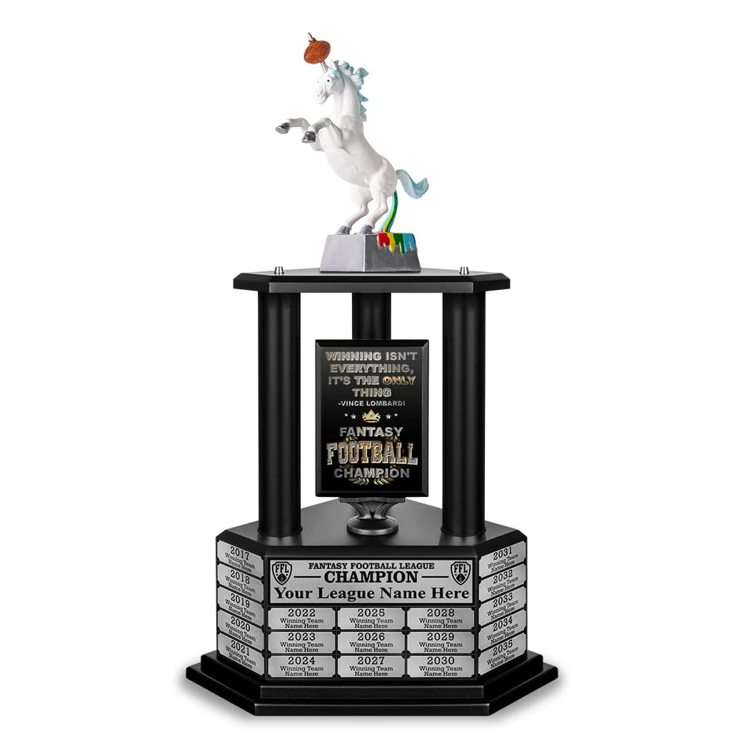 26"-36" Unismack, the Unicorn Fantasy Football Trophy - Image 9