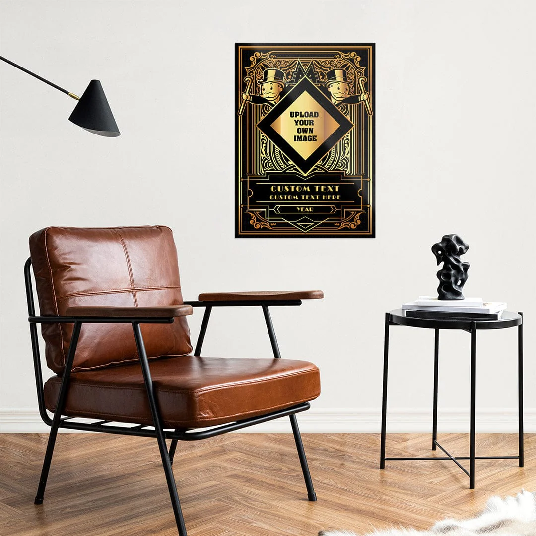 Upload Your Own - Monopoly Metal Wall Art - Image 3