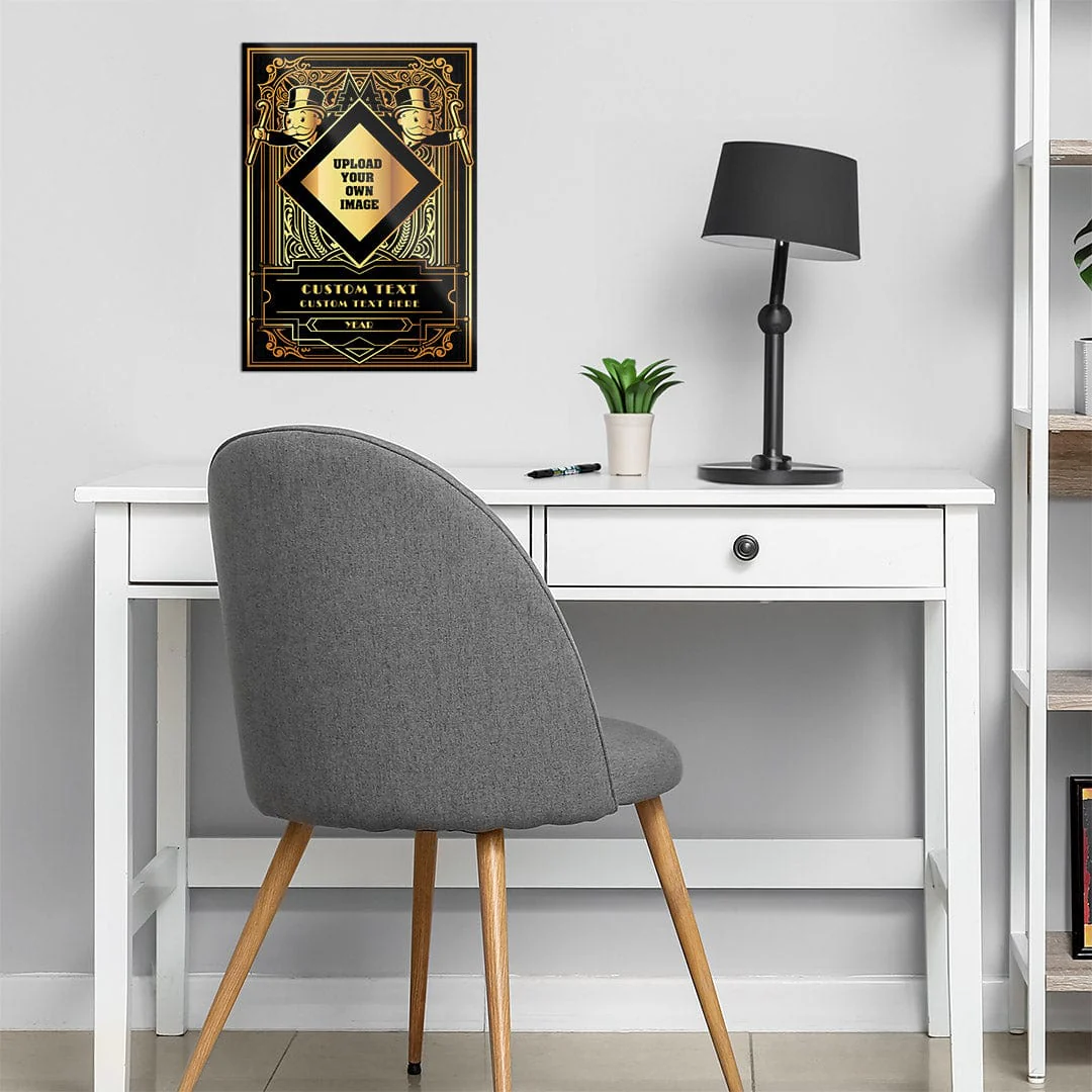 Upload Your Own - Monopoly Metal Wall Art - Image 4