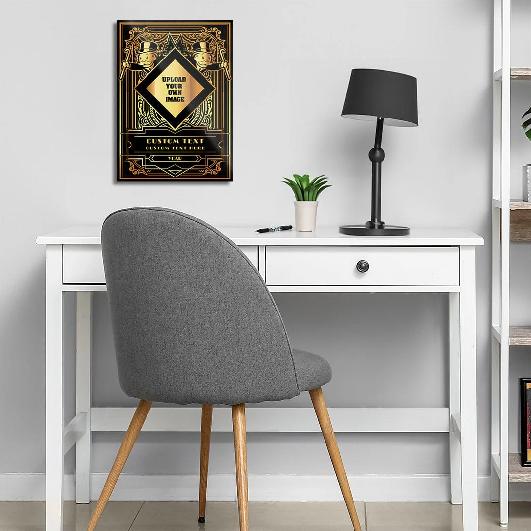 Upload Your Own - Monopoly Metal Wall Art - Image 5