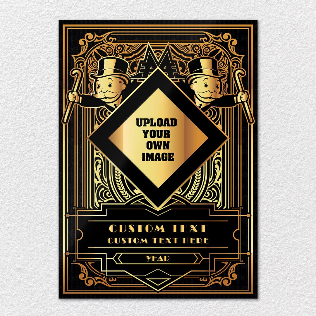 Upload Your Own - Monopoly Metal Wall Art - Image 6