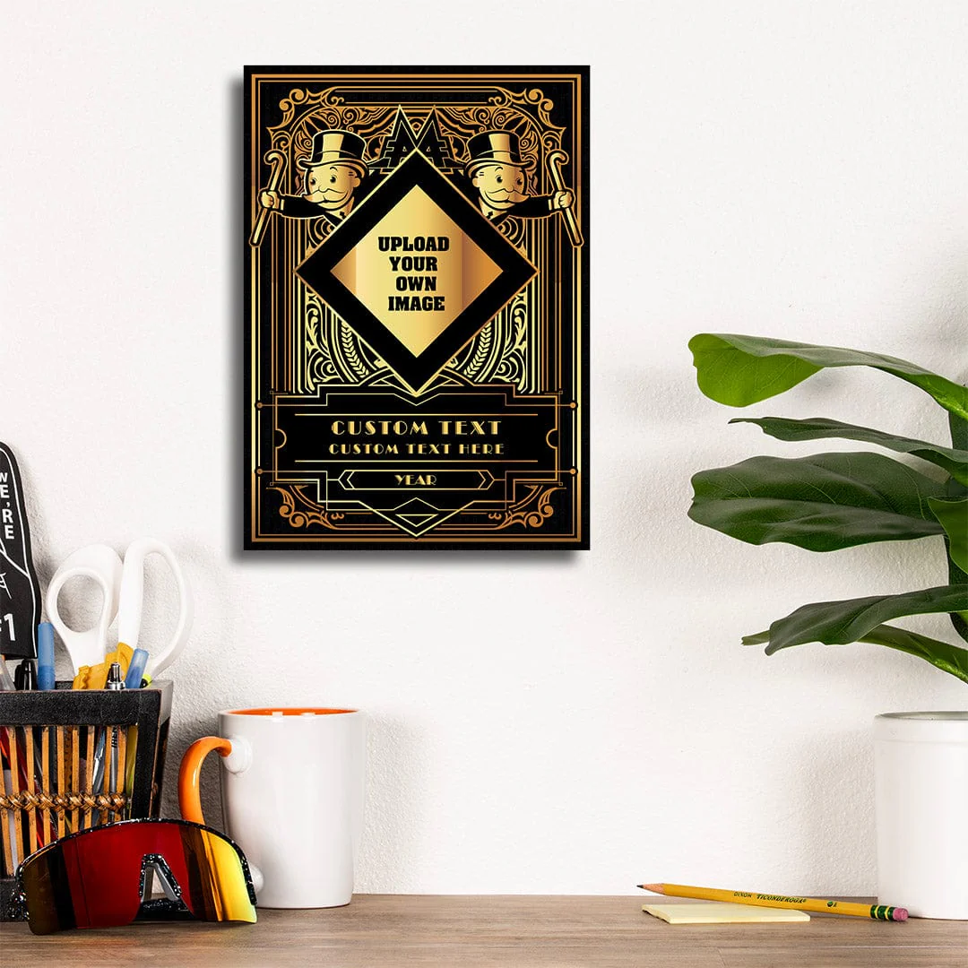 Upload Your Own - Monopoly Metal Wall Art - Image 8