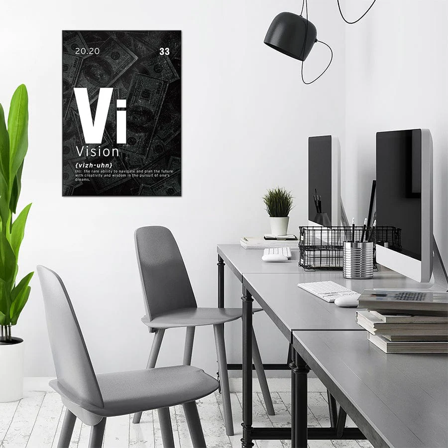 Vision - Motivational Metal Wall Art - Image 3