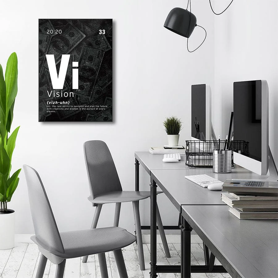 Vision - Motivational Metal Wall Art - Image 4