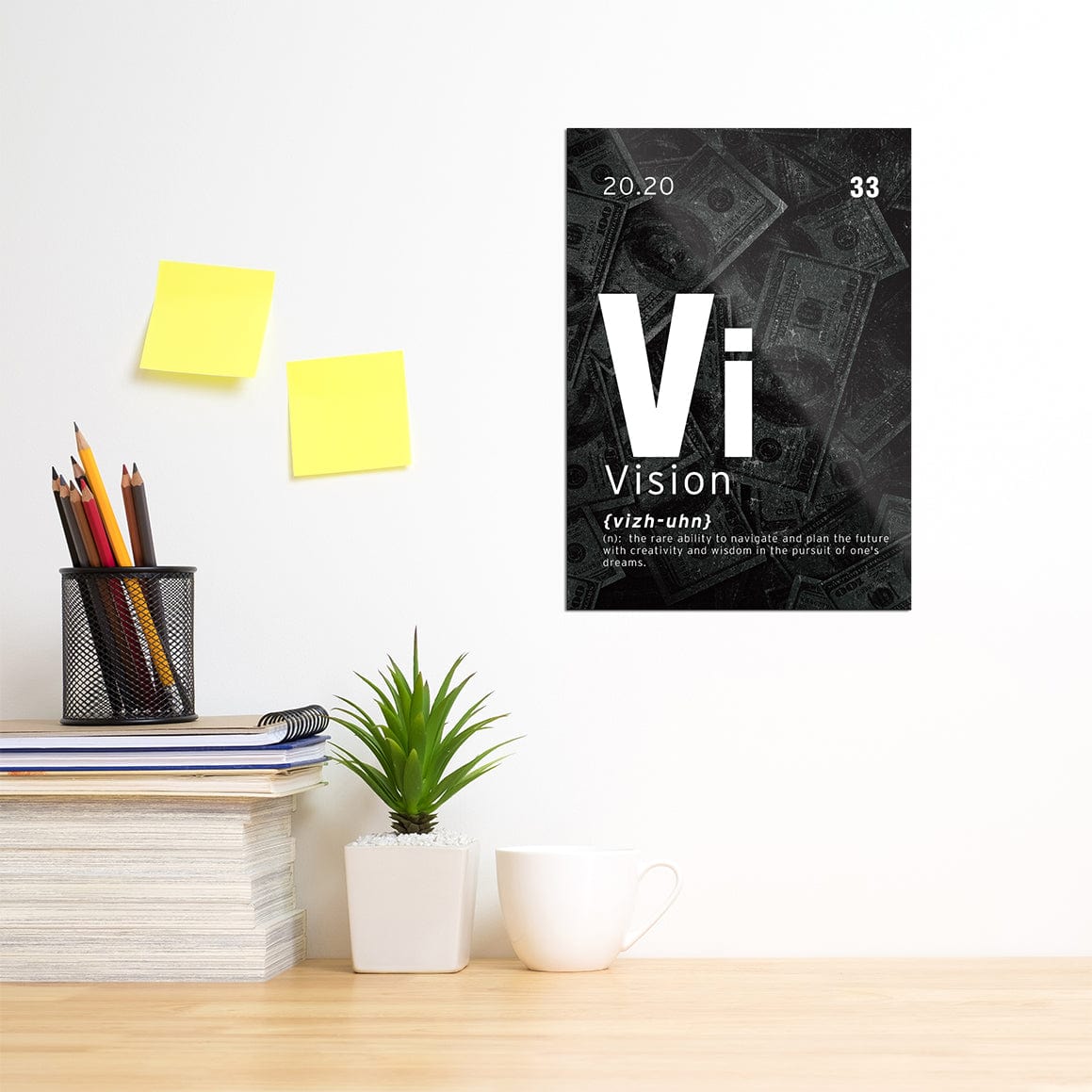 Vision - Motivational Metal Wall Art - Image 8