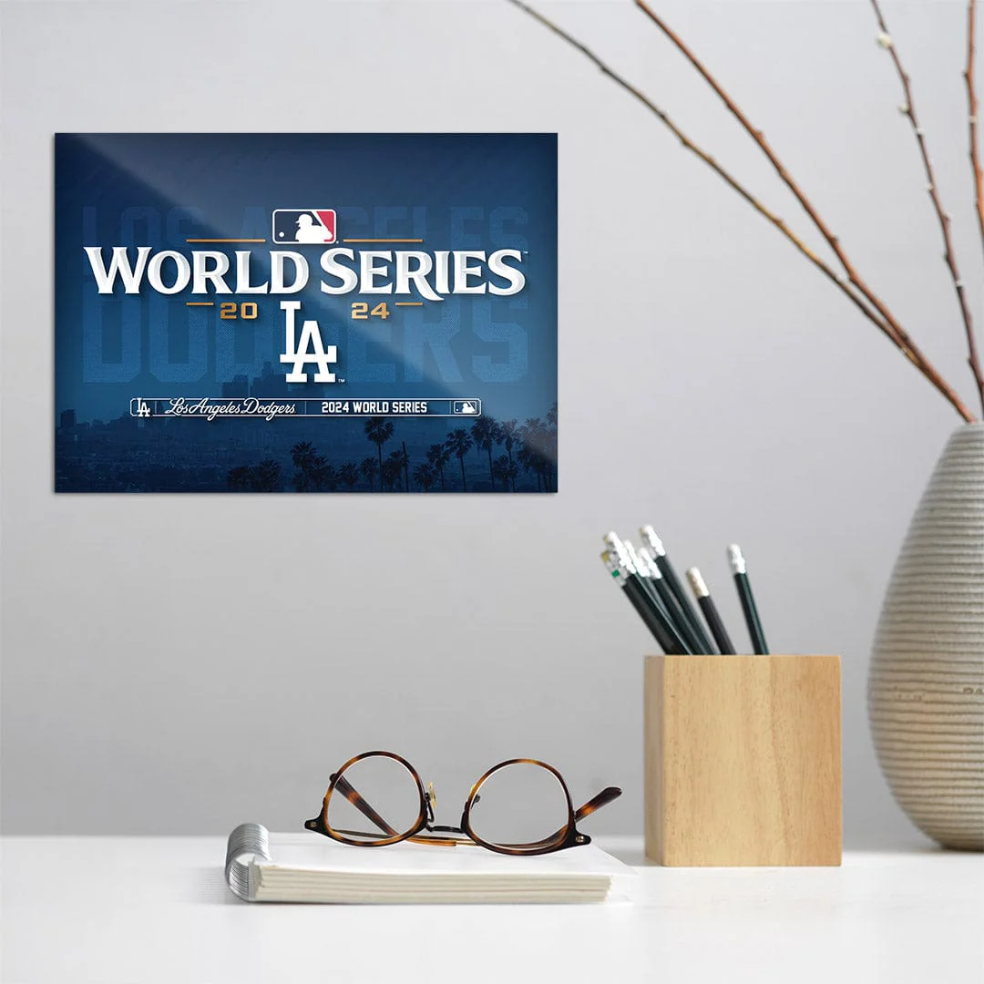 World Series Champions Los Angeles Dodgers - MLB Metal Wall Art - Image 12