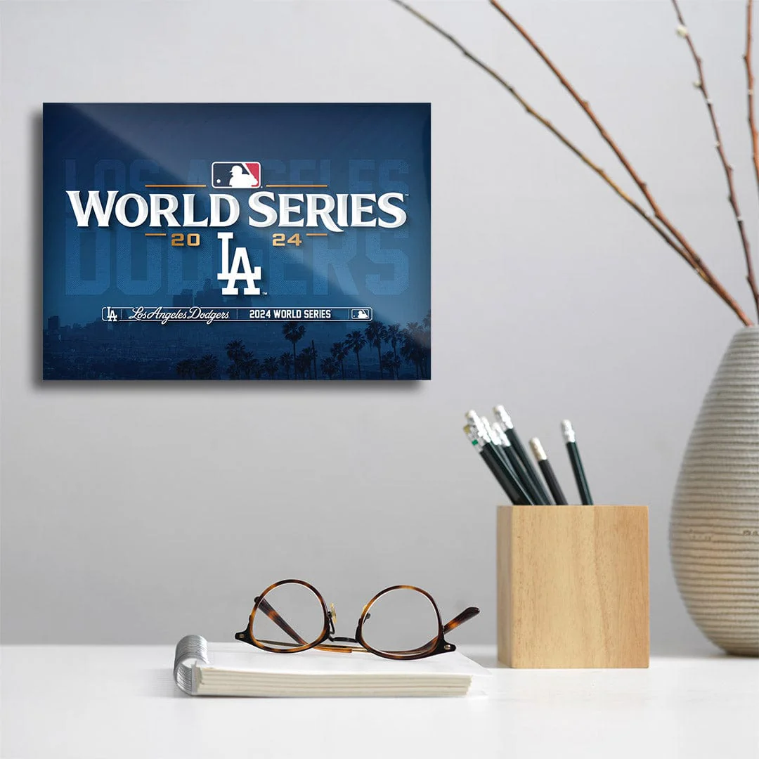 World Series Champions Los Angeles Dodgers - MLB Metal Wall Art - Image 14