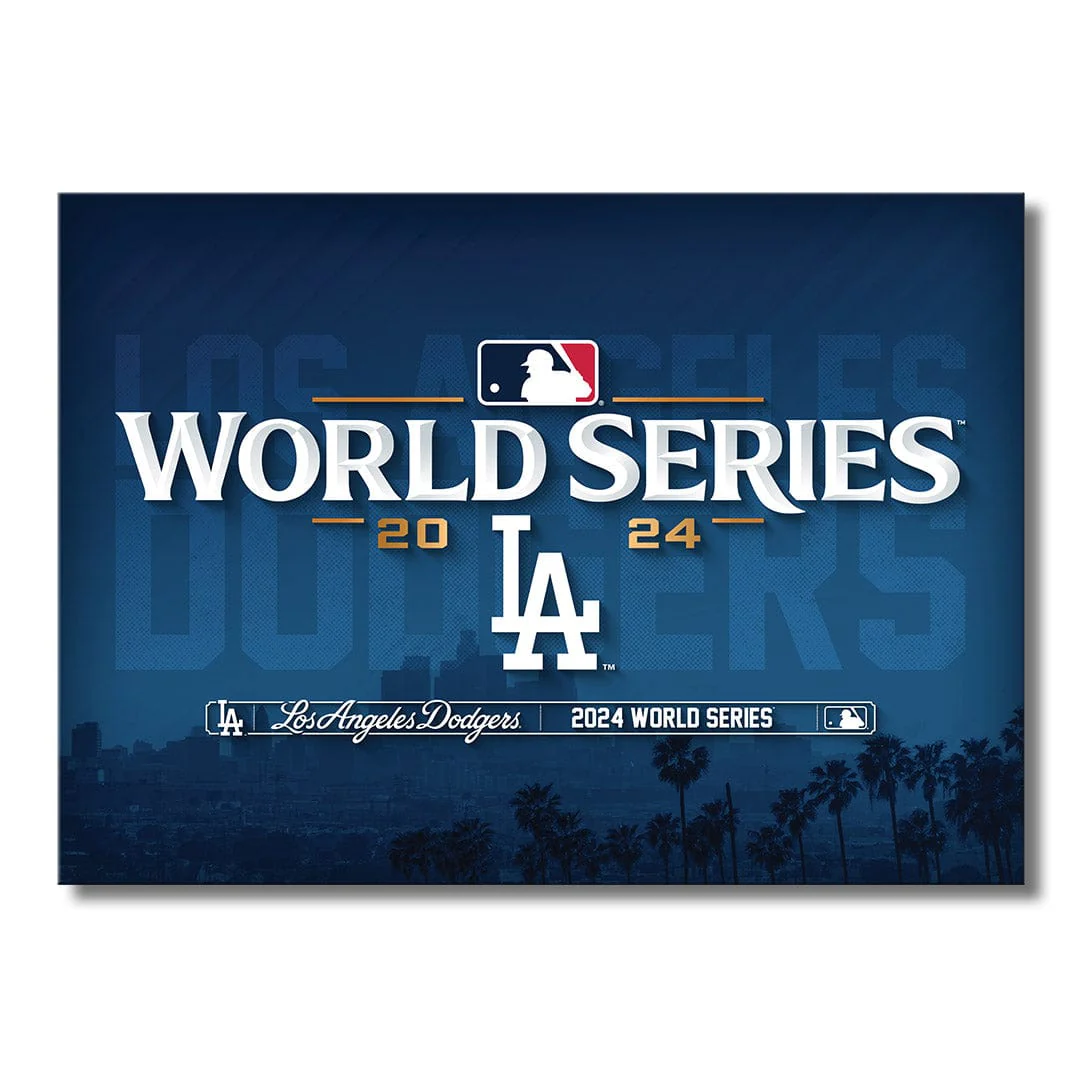 World Series Champions Los Angeles Dodgers - MLB Metal Wall Art - Image 3