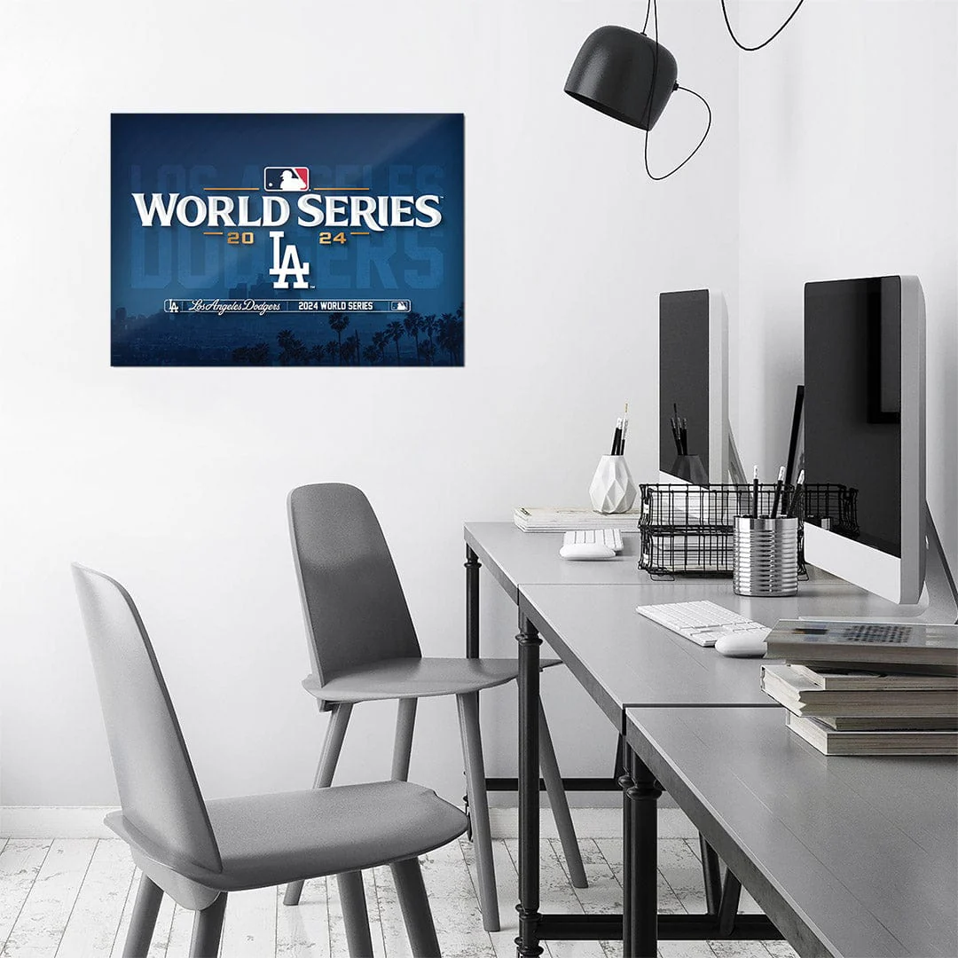 World Series Champions Los Angeles Dodgers - MLB Metal Wall Art - Image 4