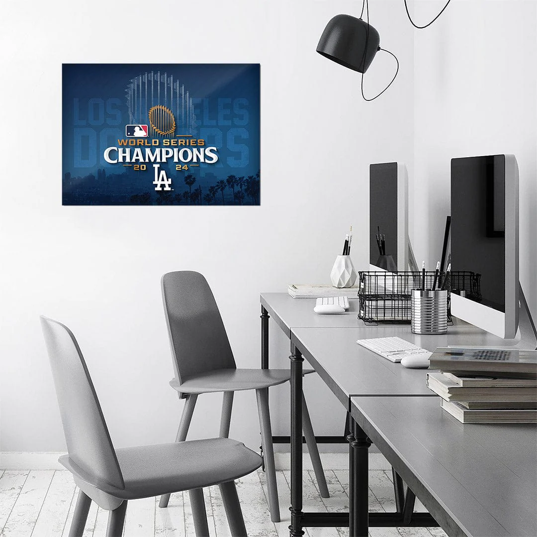 World Series Champions Los Angeles Dodgers - MLB Metal Wall Art - Image 5